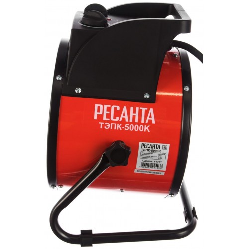 Электрическая тепловая пушка РЕСАНТА ТЭПК-5000K (красный/черный) 1