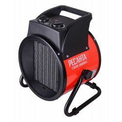 Электрическая тепловая пушка РЕСАНТА ТЭПК-5000К1 (красный/черный)