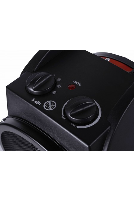 Электрическая тепловая пушка РЕСАНТА ТЭПК-5000К1 (красный/черный) 3