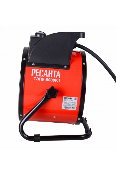 Электрическая тепловая пушка РЕСАНТА ТЭПК-5000К1 (красный/черный) 5