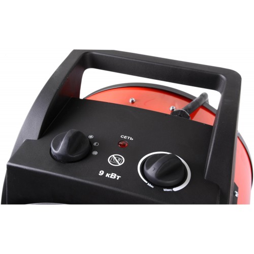 Электрическая тепловая пушка РЕСАНТА ТЭПК-9000K (красный/черный) 3