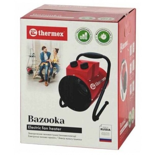 Электрическая тепловая пушка Thermex Bazooka 3 (красный) 3