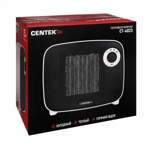 Тепловентилятор CENTEK CT-6023 (серый/черный) 3