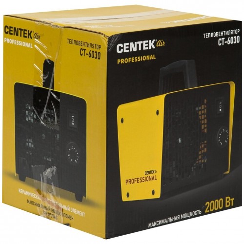 Тепловентилятор CENTEK CT-6030 (желтый/черный) 6