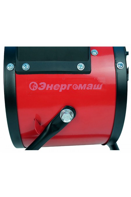 Тепловентилятор Энергомаш ТП-2000К (черный/красный) 2