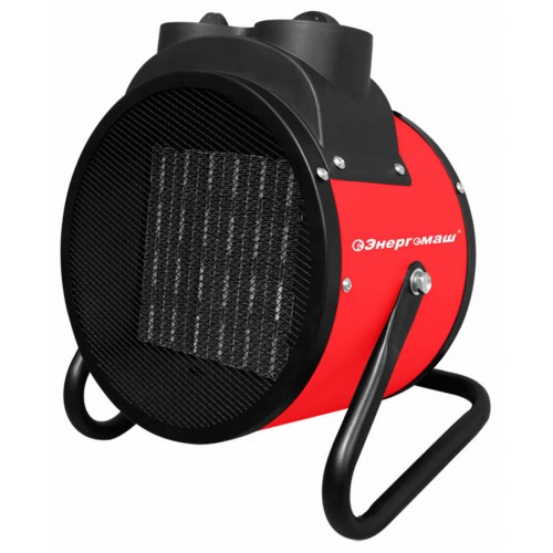 Тепловентилятор Энергомаш ТП-3000 (черный/красный) 