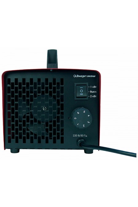 Тепловентилятор Энергомаш ТПБ-2000К (черный/красный) 3