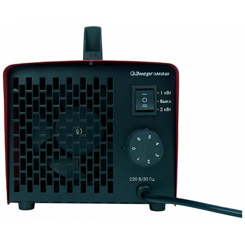 Тепловентилятор Энергомаш ТПБ-2000К (черный/красный) 4