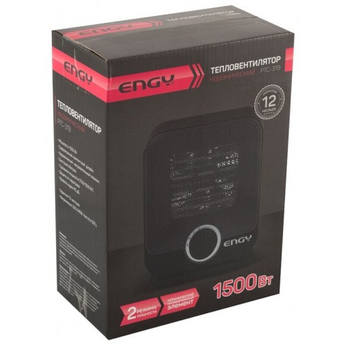 Тепловентилятор Engy Ptc-319 (черный) 3