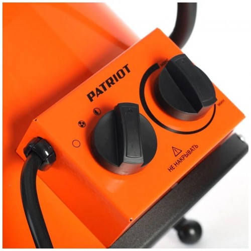 Тепловентилятор PATRIOT PT-R 5 (черный/оранжевый) 3
