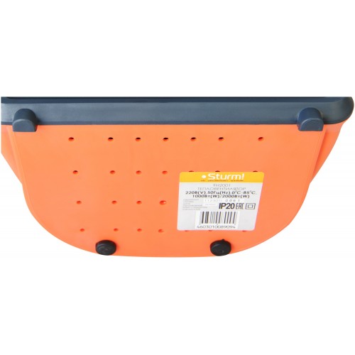 Тепловентилятор Sturm! FH 2001 (черный/оранжевый) 4