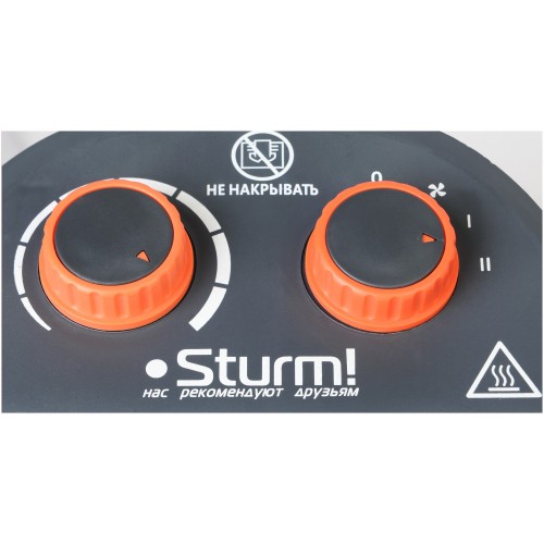 Тепловентилятор Sturm! FH 2001 (черный/оранжевый) 5