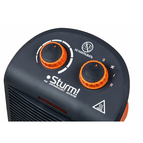 Тепловентилятор Sturm! FH 2001 (черный/оранжевый) 8