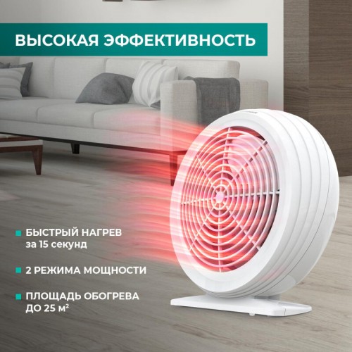 Тепловентилятор Timberk TFH S20SMX (белый) 6