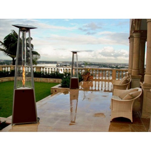 Газовый уличный обогреватель NeoClima 08HW-BW (коричневый) 5