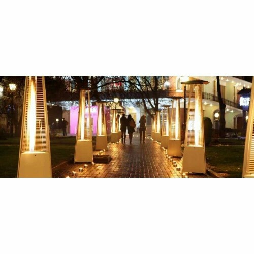 Газовый уличный обогреватель NeoClima 08HW-BW (коричневый) 9