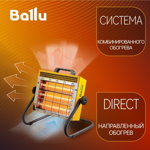 Инфракрасный обогреватель Ballu BIH-LM-1.5-R (желтый) 2