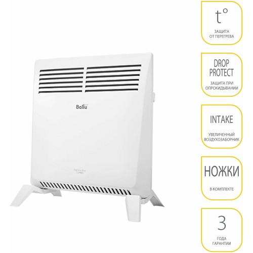Конвектор Ballu Camino Eco Turbo BEC/EMT-1000 (белый) 5