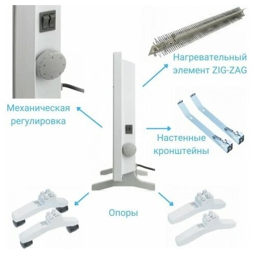 Конвектор NeoClima Comforte T2.5 (белый) 8