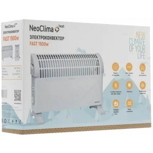 Конвектор NeoClima Fast 1500w (белый) 2