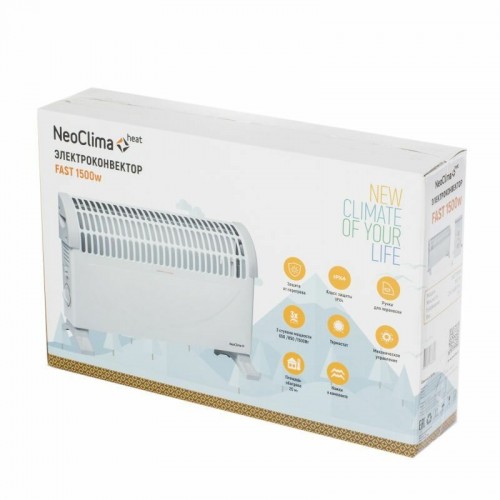 Конвектор NeoClima Fast 1500w (белый) 9