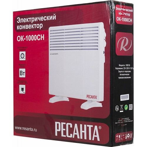 Конвектор РЕСАНТА ОК-1000СН (белый) 3