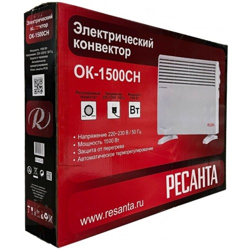 Конвектор РЕСАНТА ОК-1500СН (белый) 7