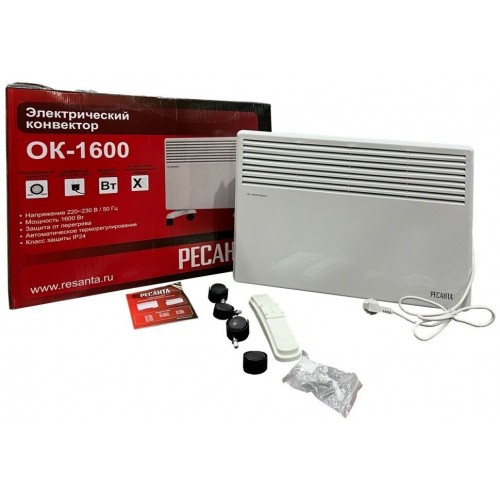 Конвектор РЕСАНТА ОК-1600 (белый) 