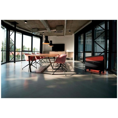 Конвектор Royal Clima FIORI Meccanico REC-FRBR1000M (черный/красный) 4