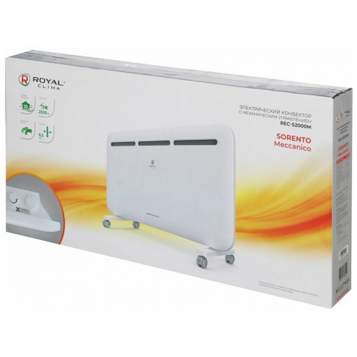 Конвектор Royal Clima SORENTO Meccanico REC-S2000M (белый) 8
