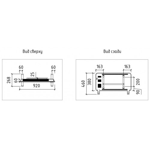 Конвектор Thermex Frame 2000E (белый) 7
