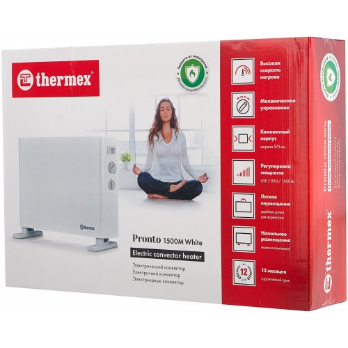 Конвектор Thermex Pronto 1500M (белый) 3