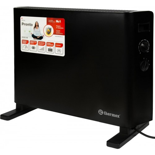Конвектор Thermex Pronto 2000M (черный) 7