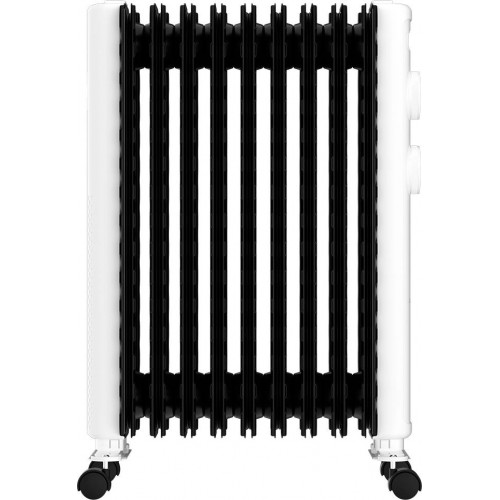 Масляный радиатор Royal Clima Laggio Nero ROR-LN9-2000M (белый/серый) 2