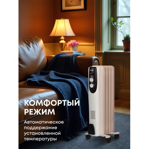 Масляный радиатор Ballu Classic BOH/CL-05WRN (белый) 3