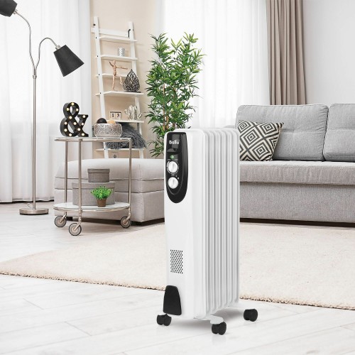 Масляный радиатор Ballu Classic BOH/CL-07WRN (белый) 9