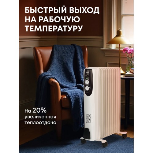 Масляный радиатор Ballu Classic BOH/CL-11WRN (белый) 1