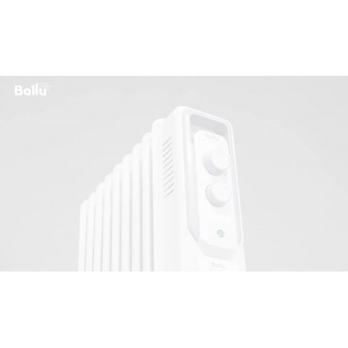 Масляный радиатор Ballu Cube BOH/CB-05 W 1000 (белый) 9