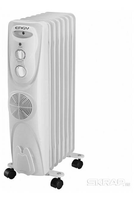 Масляный радиатор Engy EN-1307F (белый) 