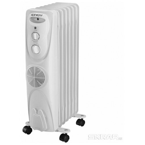 Масляный радиатор Engy EN-1307F (белый) 