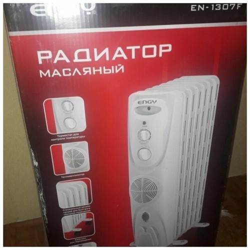Масляный радиатор Engy EN-1309F (белый) 2