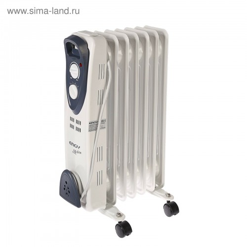 Масляный радиатор Engy EN-2207 Modern (белый) 6