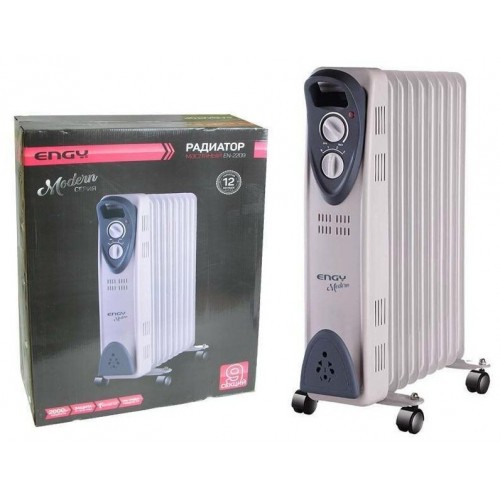 Масляный радиатор Engy EN-2209 Modern (белый) 7