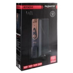 Масляный радиатор Engy EN-2407 Loft (черный)