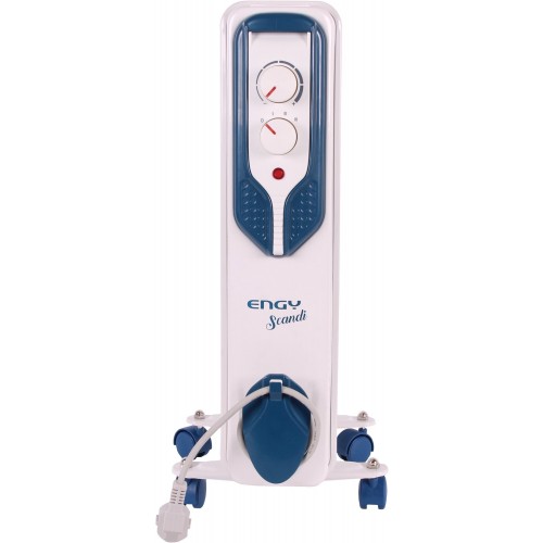 Масляный радиатор Engy EN-2507 Scandi (белый/синий) 4