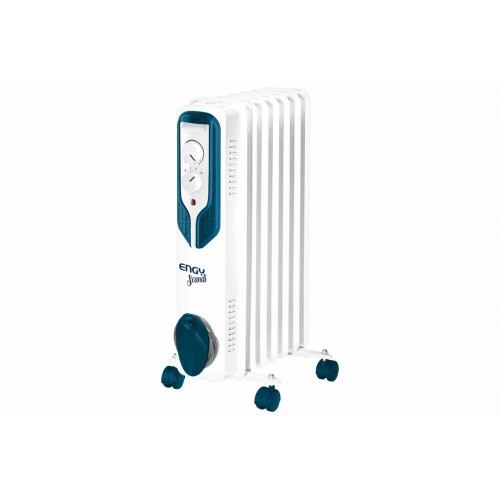 Масляный радиатор Engy EN-2507 Scandi (белый/синий) 6