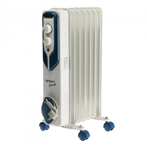 Масляный радиатор Engy EN-2507 Scandi (белый/синий) 7