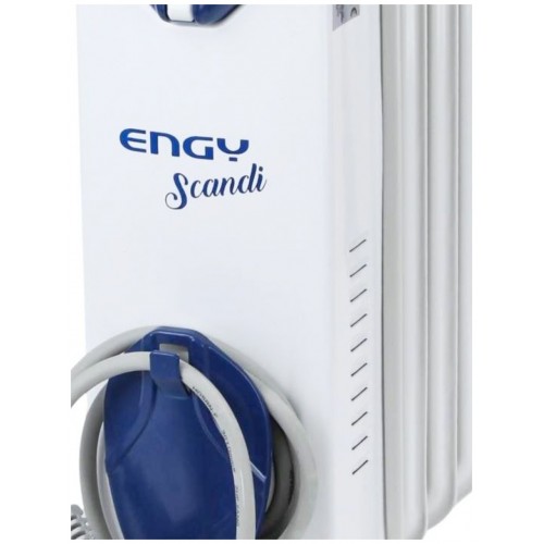 Масляный радиатор Engy EN-2509 Scandi (белый/синий) 5