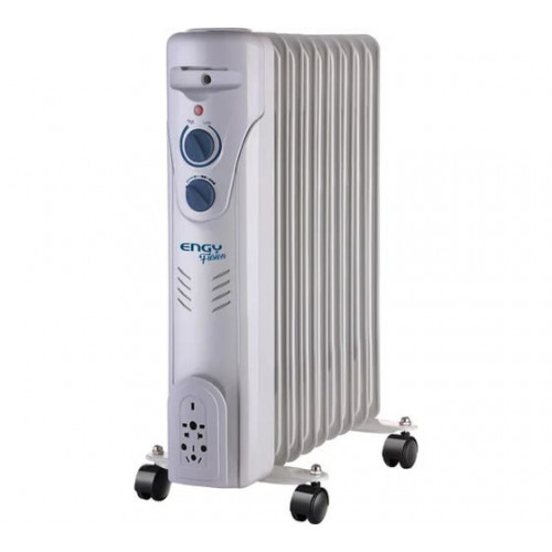 Масляный радиатор Engy EN-2605 Cube (серый/белый) 
