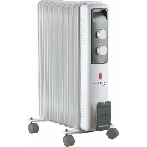Масляный радиатор Engy EN-2605 Cube (серый/белый) 1